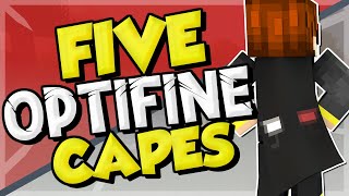 5 Optifine Cape Designs Cool Minecraft Capes [upl. by Larrad]