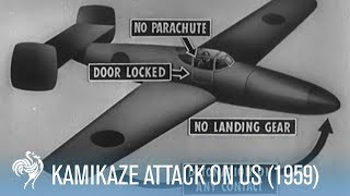 American Fleet Attacked by Japanese Kamikaze Pilots 1940s  War Archives [upl. by Adamik891]