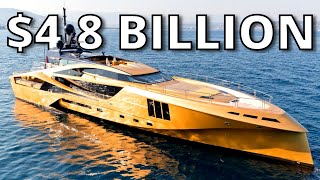 The 48 Billion GOLD History Supreme Yacht [upl. by Neliac]