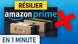 Comment résilier son abonnement Amazon Prime [upl. by Bronk]