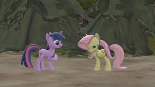 SFM Twilight meets Fluttershy [upl. by Verla]