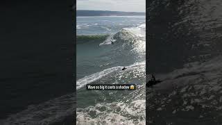 Surfer rides the biggest wave in world history 🔥 [upl. by Anairad186]