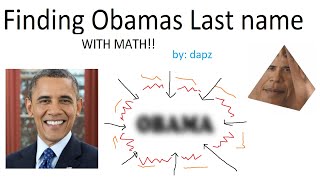 I found Obamas LAST NAME using MATH [upl. by Amal]