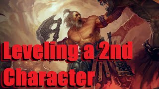 Diablo 3 Leveling a Second Character Tips and Tricks [upl. by Saks]