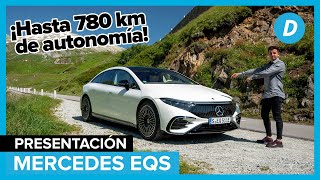 Mercedes EQS 2022 El ELÉCTRICO más AVANZADO del mundo  Prueba  Diariomotor [upl. by Sackman]