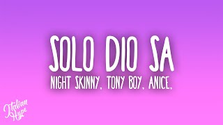 Night Skinny Tony Boy anice Geolier Shiva  Solo Dio sa [upl. by Batsheva]