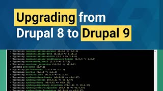 How to upgrade from Drupal 8 to 9 with Composer [upl. by Abby389]