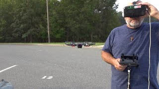 FPV WITH A DJI SPARK USING A VR GOGGLES [upl. by Nerissa]