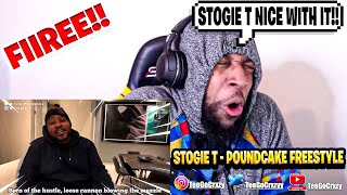 SOUTH AFRICA🇿🇦 Stogie T Freestyle Friday 🔥🔥🔥 17042020 quotPound Cakequot REACTION [upl. by Sigismond]