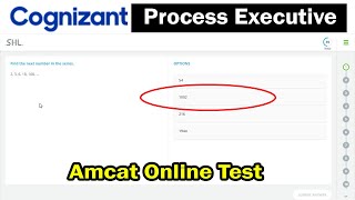 Cognizant Process Associate Interview Questions And Answers  Amcat Test [upl. by Nitsu]