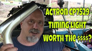 Actron CP7529 Bosch Fix7529 Timing Light Tachometer Review [upl. by Pacien]