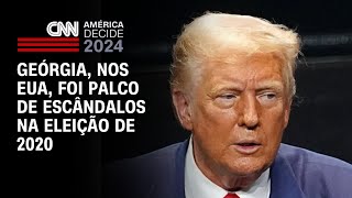 Geórgia nos EUA foi palco de escândalos na eleição de 2020  CNN PRIME TIME [upl. by Llehsyt284]