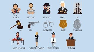 Crime and Punishment Vocabulary Words in English  IELTS Vocabulary [upl. by Hareemas]