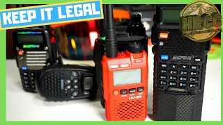 Is Transmitting On FRS GMRS amp MURS With Ham Radios Baofeng Legal [upl. by Eux746]