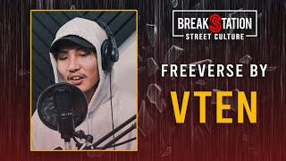 VTEN  Legend Freeverse English Rap  Nepali Hiphop  BreakStation  Beat by Young Metro [upl. by Bevash]