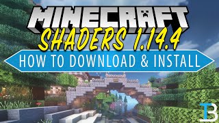 How To Download amp Install Shaders in Minecraft 1144 [upl. by Arinayed]