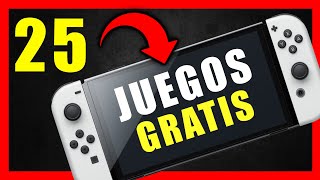 25 Mejores JUEGOS GRATIS para Nintendo Switch 😎 [upl. by Uis936]