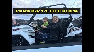 Polaris RZR 170 First Ride and Break in [upl. by Olegna65]