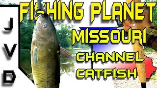 Fishing Planet Tips  Ep 5  How to Catch Catfish  Mudwater River Missouri [upl. by Jola]