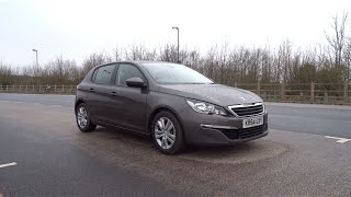 2015 Peugeot 308 16 HDi 92 Active StartUp and Tour [upl. by Newberry]