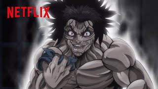 “ミスター2”ゲバルの戦い方  範馬刃牙  Netflix Japan [upl. by Jempty20]