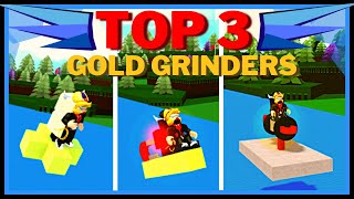 TOP 3 Gold Grinders In Build A Boat For Treasure [upl. by Pearlstein]