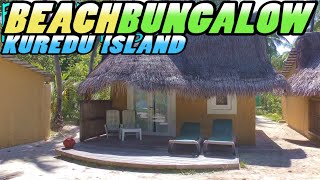 BEACH BUNGALOW  Kuredu Island Resort amp Spa  Maldives 4k [upl. by Elvira]