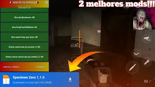 os 2 melhores mod menu de specimen zero specimenzero mod modmenu [upl. by Ekez]