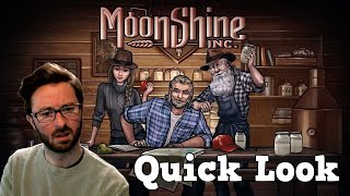 Making Alcohol is Hard  Moonshine Inc  Quick Look [upl. by Blase545]