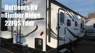 Outdoors RV Timber Ridge 22FQS Tour [upl. by Alakcim]