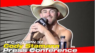 UFC Austin PostFight Cody Stamann [upl. by Onil16]