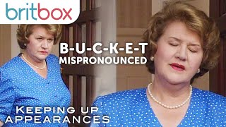 Best of Hyacinth Buckets Name Mispronunciation  Keeping Up Appearances [upl. by Alacim]