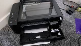 HOW TO CHECK CANON PIXMA CARTRIDGES amp CHANGING INK CARTRIDGES [upl. by Crystie]