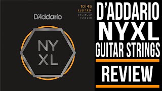 D’Addario NY XL  Guitar Strings Review [upl. by Annavoeg956]