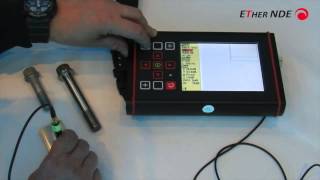 Eddy Current NDT Thread Inspection Demonstration [upl. by Connelley87]