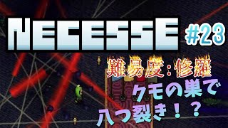 NECESSE 23 攻略！クモ王国！ Brutalmultiplayer [upl. by Ehsiom367]