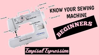 Do l Know My Sewing Machine 🤔🤔Getting to know my Empisal Expression sewing machine [upl. by Draper762]