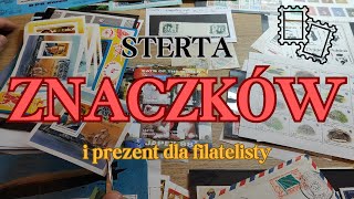 Sterta znaczków pocztowych i prezent dla filatelisty [upl. by Asinla]