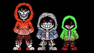 【MAD TIME TRIO】The Triple Red Megalovania 1時間耐久 [upl. by Nyllij]