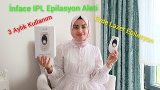 Xiaomi İnface ZH01D IPL Epilasyon Aleti Evde Lazer epilasyon Procsin Tüy Karşıtı Krem [upl. by Seuqirdor655]