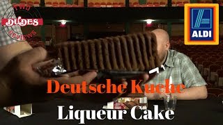 Deutsche Kuche Liqueur Rum Cake Review [upl. by Egduj]