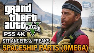 GTA 5 PS5  Omega \ Spaceship Parts Location Guide Strangers and Freaks [upl. by Akirret]