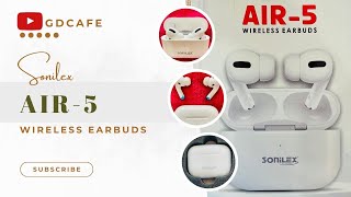 Sonilex SLBT203 AIR5 Premium Series Wireless Earbuds [upl. by Matias]