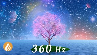 360 Hz  432 Hz Golden Ratio Frequency  Increase Happyness amp Balance of Health  Earth Sound [upl. by Hazrit]