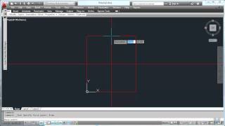 AutoCad 06  drawing a wide flange beam [upl. by Ateinotna]