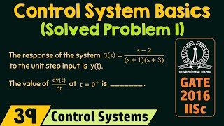 Control System 16  State Space Analysis  1  EE ECE amp IN  GATE Crash Course [upl. by Erhart]