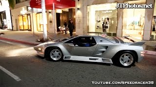 Vector W8 out driving in Beverly Hills [upl. by Albertine144]