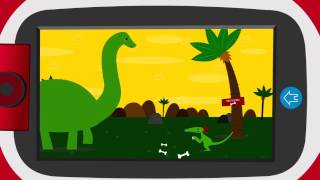 Dinosaurs  Albert amp Junior  BabyFirst TV [upl. by Geithner]