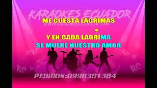 NOE MORALES  INGRATITUD KARAOKE KARAOKES ECUADOR [upl. by Amrak]