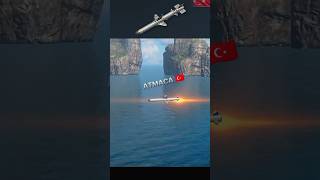 ATMACA 🇹🇷 Missile Battery Modern Warships Zkkhanchannel shortvideo youtubeshorts [upl. by Ellinnet815]